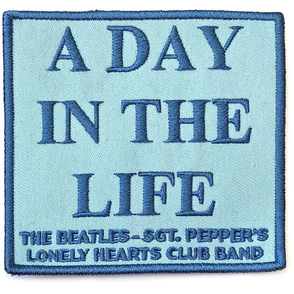 The Beatles A Day In The Life Patch One Size Himmelsblå/Mörkblå Sky Blue/Dark Blue One Size