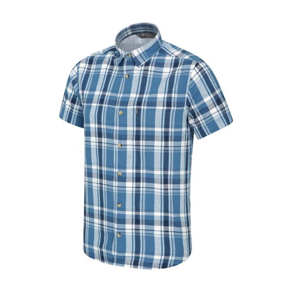 Mountain Warehouse Herrarnas Semesterbomulls Skjorta XS Mörkblå Dark Blue XS
