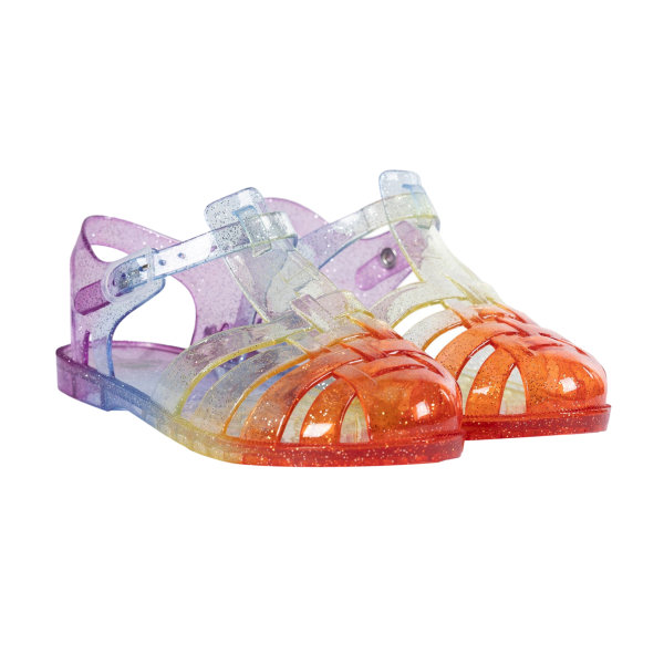 Trespass Childrens/Kids Jelly Sandals 8 UK Child Rainbow Rainbow 8 UK Child