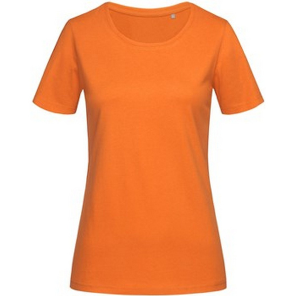 Stedman Dam/Kvinnor Lux T-Shirt S Orange Orange S
