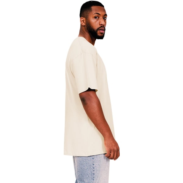 Casual Classics Herr Core Ringspun Bomull Tall Oversized T-Shir Ecru M