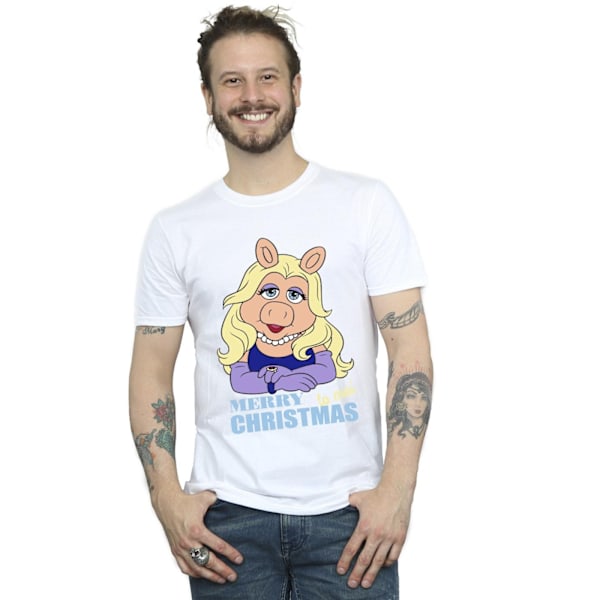 Disney Muppets Miss Piggy Queen of Holidays T-shirt 4XL Vit White 4XL