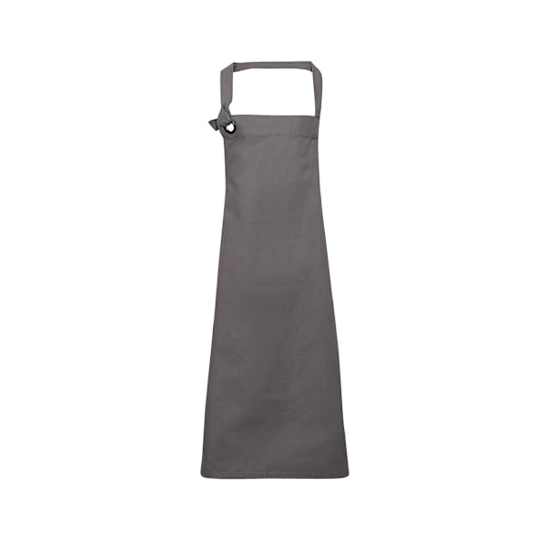 Premier Unisex Calibre Heavy Cotton Canvas Haklappsförkläde One Size D Dark Grey One Size