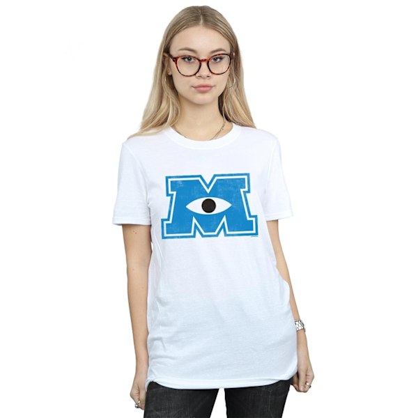 Disney Dam/Kvinnor Monsters University Monster M Bomull Pojkvän White 4XL
