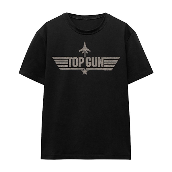 Top Gun Unisex Vuxen Monoton Logotyp T-Shirt S Svart Black S