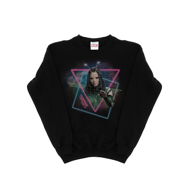 Marvel Boys Guardians Of The Galaxy Neon Mantis Sweatshirt 5-6 Black 5-6 Years