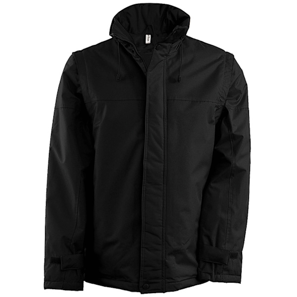 Kariban Herr Zip-Off Ärmjacka 2XL Svart/Svart Black/Black 2XL