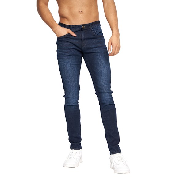 Duck And Cover Maylead Slim Jeans 36R Mörk Tvätt Dark Wash 36R