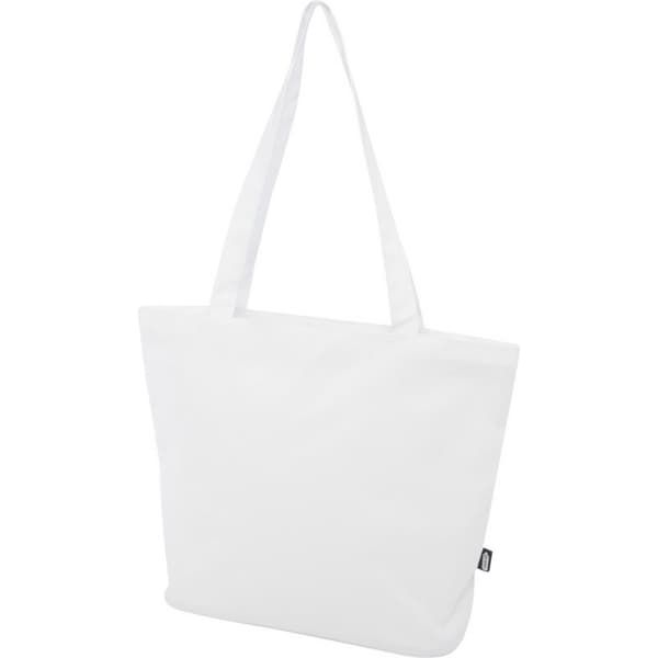 Panama Recycled Zipped 20L Tote Bag One Size Vit White One Size