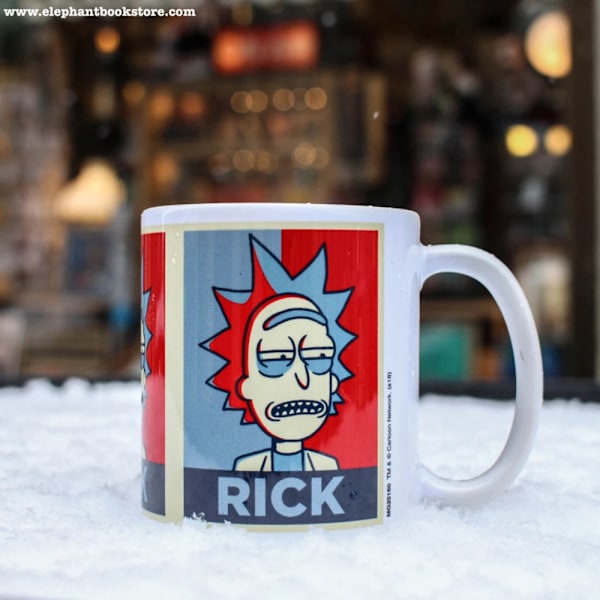 Rick And Morty Kampanjmugg En Storlek Vit/Röd/Blå White/Red/Blue One Size