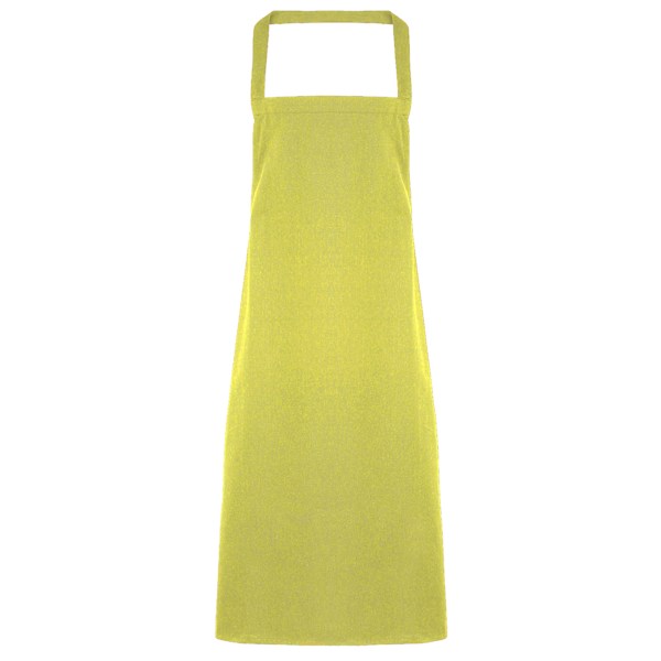 Premier Dam/Kvinnors Slim Förkläde (ingen ficka) / Arbetskläder (2-pack) Lime One Size