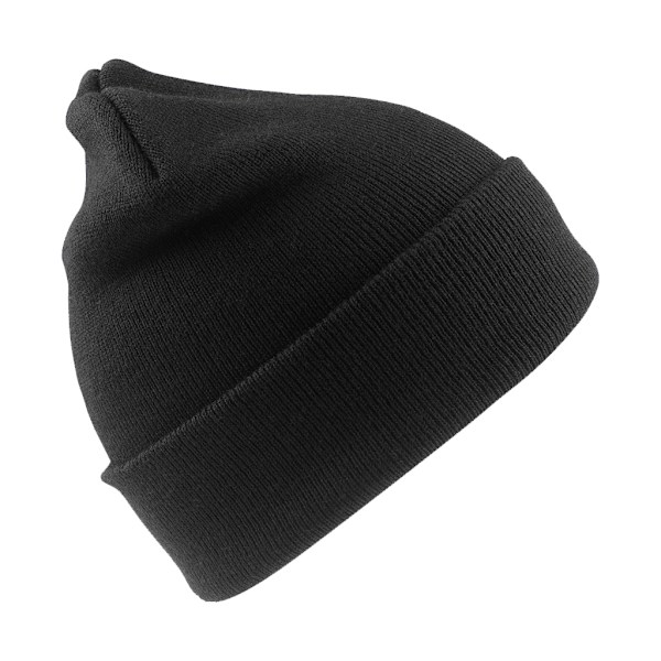 Result Äkta Återvunnen Unisex Vuxen Thinsulate Mössa En Storlek Black One Size
