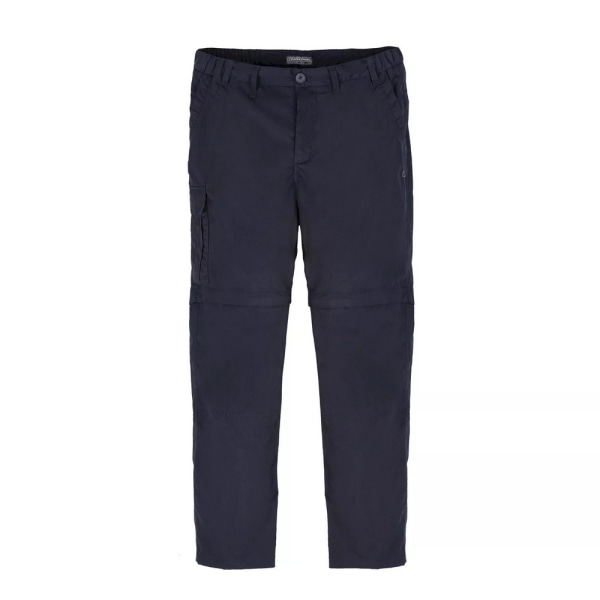 Craghoppers Mens Expert Kiwi Convertible Tailored Trousers 42L Dark Navy 42L