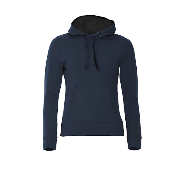 Clique Dam/Kvinnor Klassisk Hoodie L Mörk Marinblå Dark Navy L