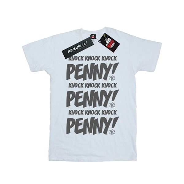 The Big Bang Theory Pojkar Knock Knock Penny Bomulls T-shirt 12-13 White 12-13 Years