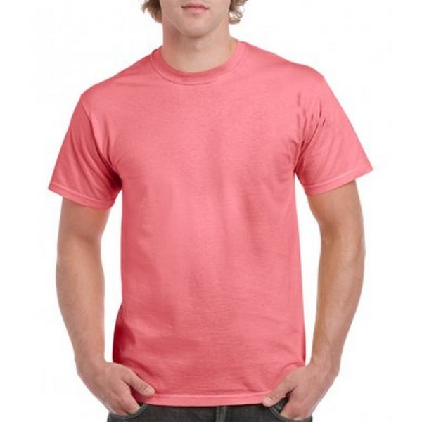 Gildan Mens Hammer Heavyweight T-Shirt XL Coral Silk Coral Silk XL