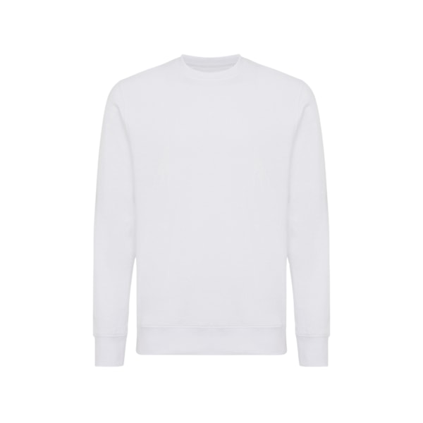 Iqoniq Unisex Vuxen Etosha Återvunnen Bomull Lätt Sweatshirt White XS