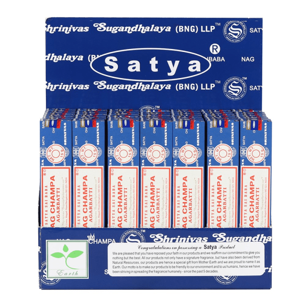 Satya Nag Champa rökelsestickor (förpackning med 420) One Size Multicol Multicoloured One Size