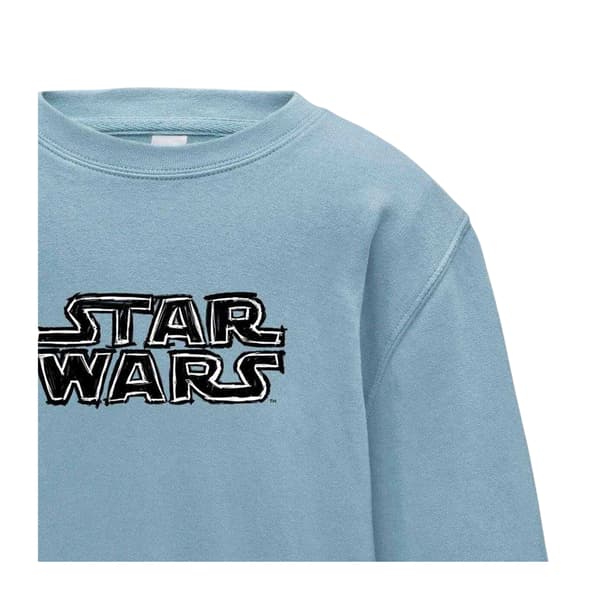 Star Wars Barn/Kids Logotröja 7-8 År Blå Blue 7-8 Years