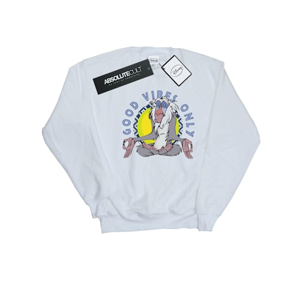 Disney Herr The Lion King Rafiki Good Vibes Only Sweatshirt 4XL White 4XL