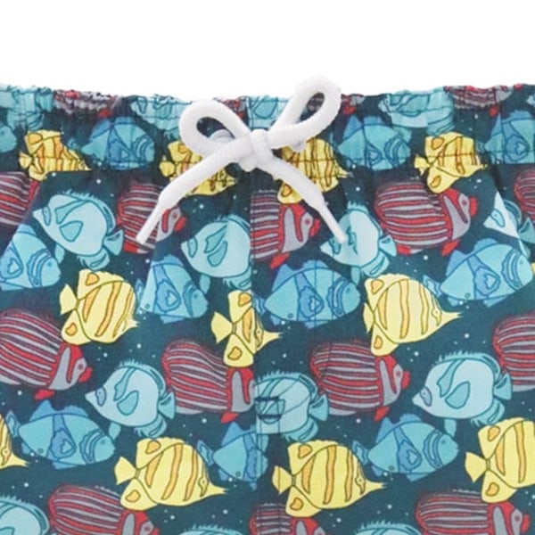 RIPT Essentials Pojkars Tropiska Fiskar Badbyxor 3-4 År Blå/Gul Blue/Yellow 3-4 Years