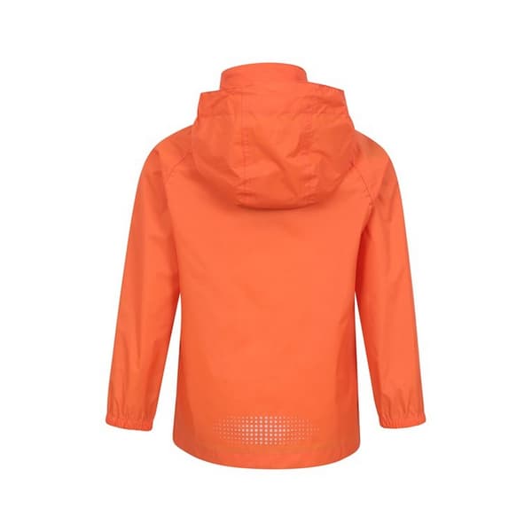 Mountain Warehouse Barn/Barn Pakka II Vattentät Jacka 3- Orange 3-4 Years