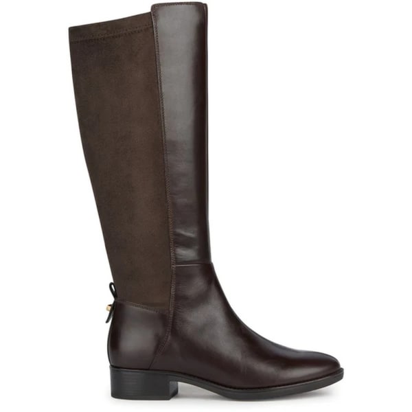 Geox Dam/Dam D Felicity D Läder Calf Boots 6 UK Coffee Coffee 6 UK