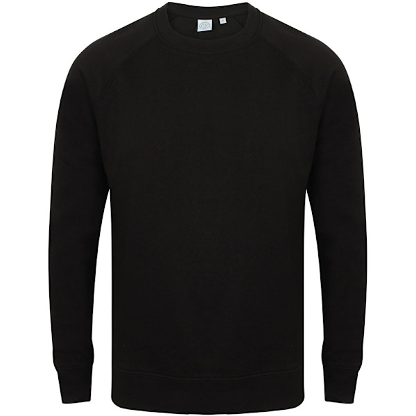 Skinni Fit Unisex Adult Slim Sweatshirt L Svart Black L
