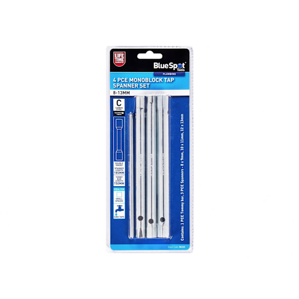 Bluespot Tools Monoblock Kranhylsnyckelsats, 3 Delar One Size Mult Multi Colour One Size