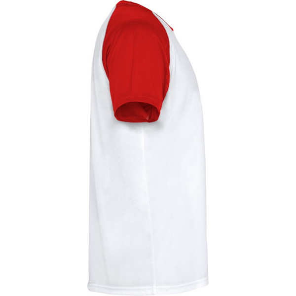 Roly Unisex Vuxen Indianapolis Kortärmad Sport T-shirt S Röd Red S