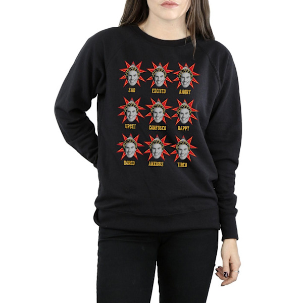 Elf Dam/Dam Buddy Moods Sweatshirt L Svart Black L