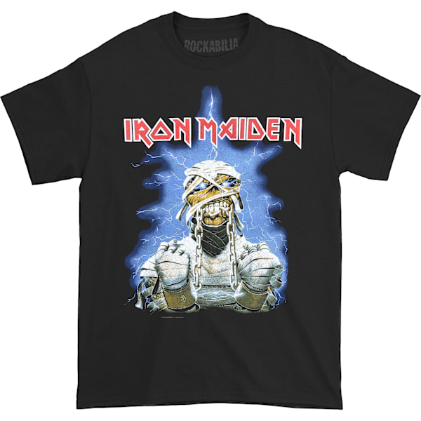 Iron Maiden Unisex Vuxen World Slavery Tour ´84 - ´85 Ryggtryck Black XL