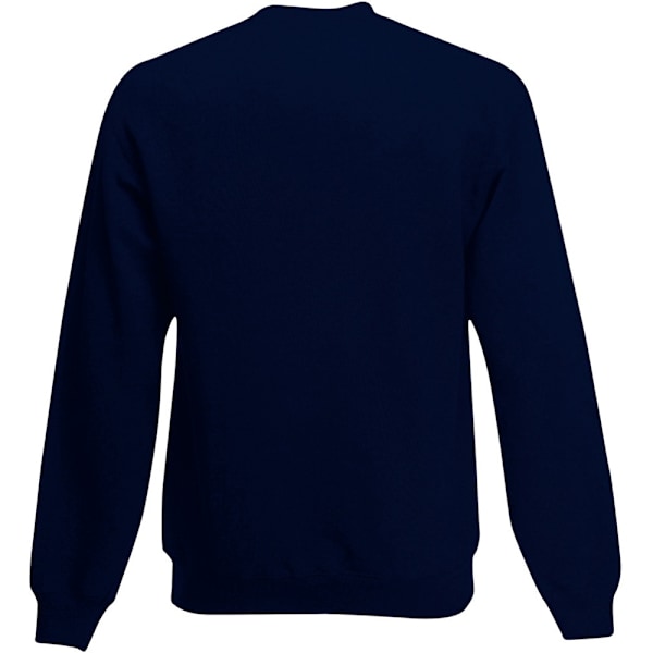 Fruit Of The Loom Herr Set-In Belcoro® Garn Sweatshirt 4XL Deep Deep Navy 4XL