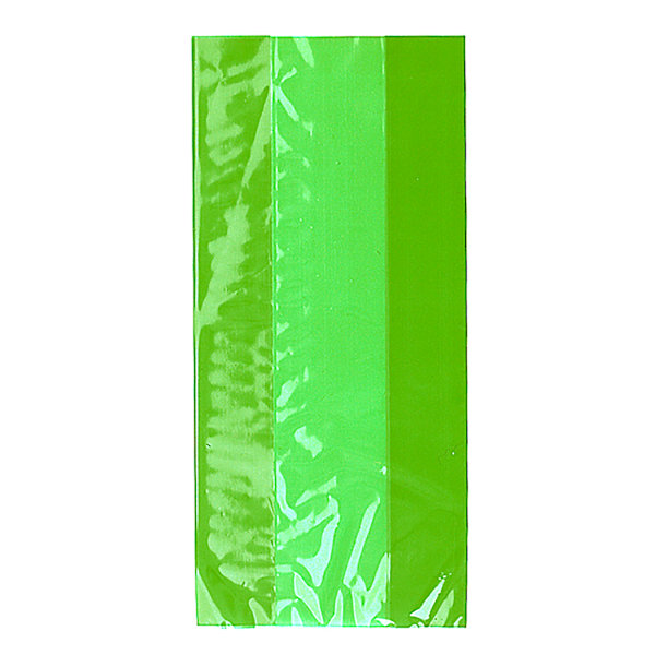 Unika cellofanpåsar med snören för fest (30-pack) One Size L Lime Green One Size