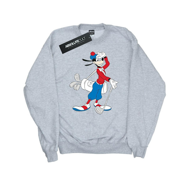 Disney Goofy Golf Sweatshirt L Sports Grey för män Sports Grey L