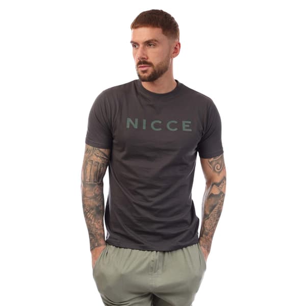 Nicce Herr Aderyn Loungewear-set i bomull L Khaki Khaki L