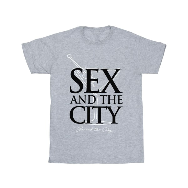 Sex And The City Herr Martini Logotyp T-shirt 4XL Sports Grey Sports Grey 4XL