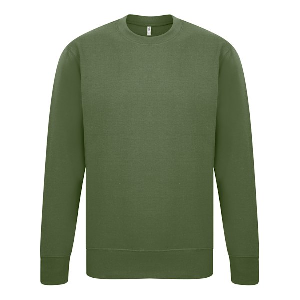 Casual Classics Herr Sweatshirt XXL Militärgrön Military Green XXL