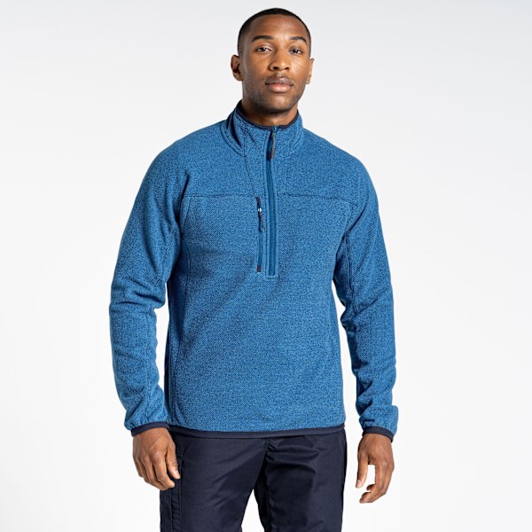 Craghoppers Mens Expert Half Zip Active Fleece Top 3XL Poseidon Poseidon Blue Marl 3XL