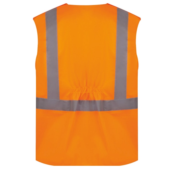 Yoko Unisex Hi-Vis Rail Väst S Orange Orange S