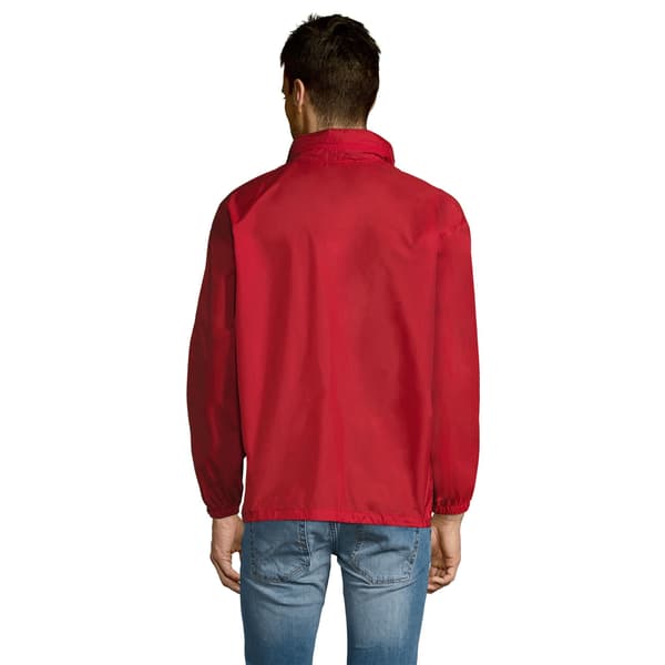 SOLS Unisex Surf Windbreaker Lättviktsjacka S Vit White S