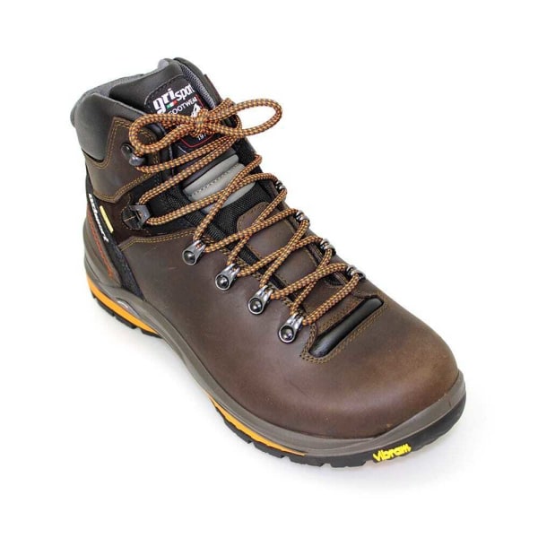 Grisport Mens Saracen Waxy Läder Walking Boots 10.5 UK Brun/ Brown/Black 10.5 UK