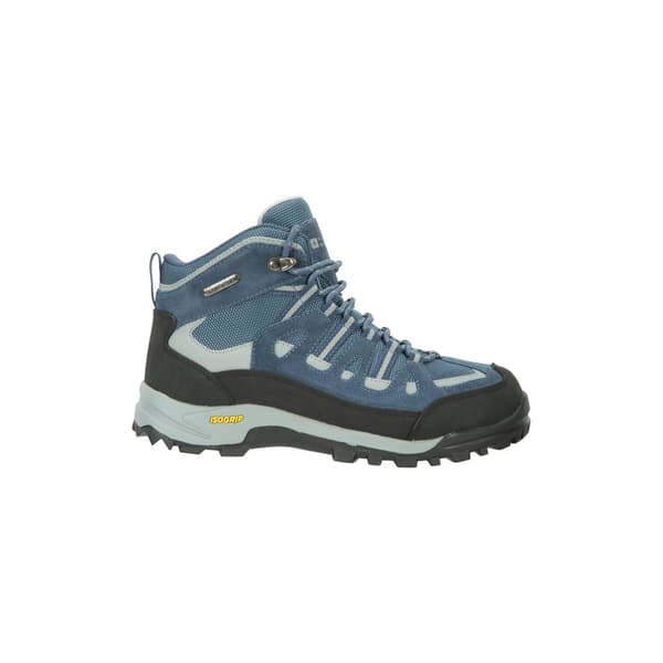 Mountain Warehouse Dam/Kvinnors Gale Extreme Mockaskor Vandringskängor Blue 8 UK