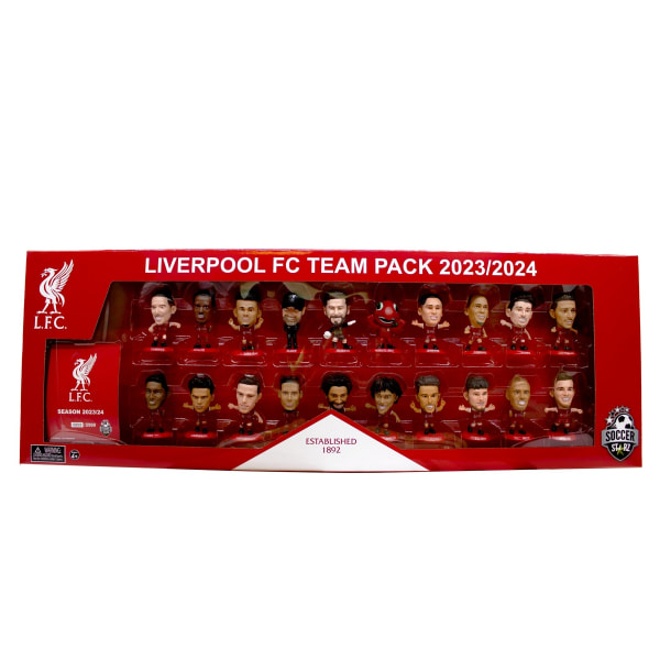 Liverpool FC SoccerStarz 2023-24 Team Football Figurine (Pack o Multicoloured One Size