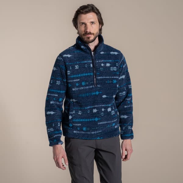 Craghoppers Herr National Trust Rawthey Half Zip Fleecetröja M B Blue Navy M