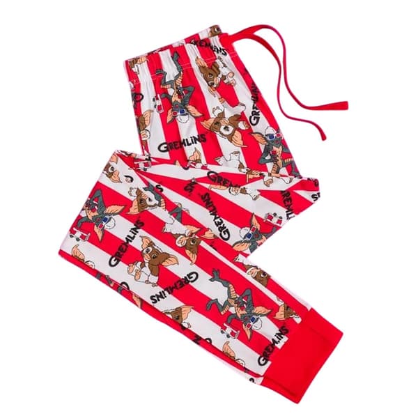 Gremlins Dam/Dam Movie Night Gizmo Pyjamasset M Röd/Vit Red/White M