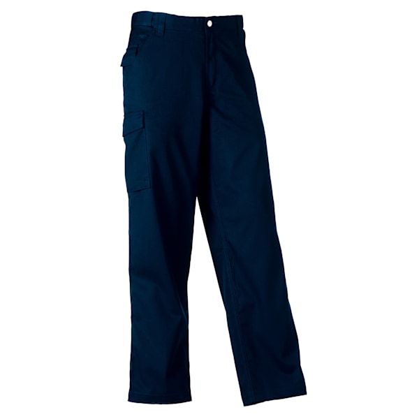 Russell Workwear Herr Polycotton Twill Byxa / Byxor (Regular French Navy 40W x Regular