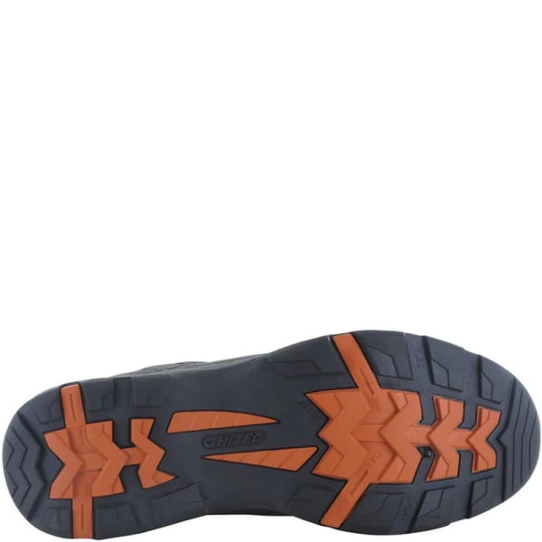 Hi-Tec Mens Bandera II Suede Low Cut Wide Walking Shoes 8 UK Ch Charcoal/Graphite 8 UK