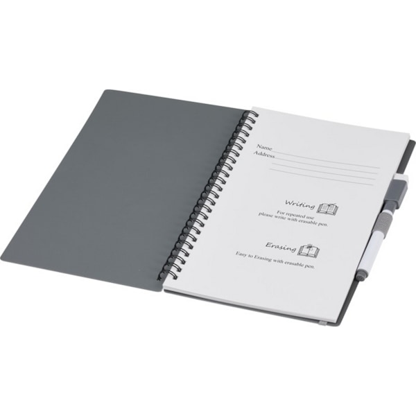 Bullet Pebbles Notebook A5 Grå Grey A5