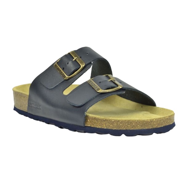 Sanosan Mens Aston Sandaler 10 UK Marinblå Navy 10 UK